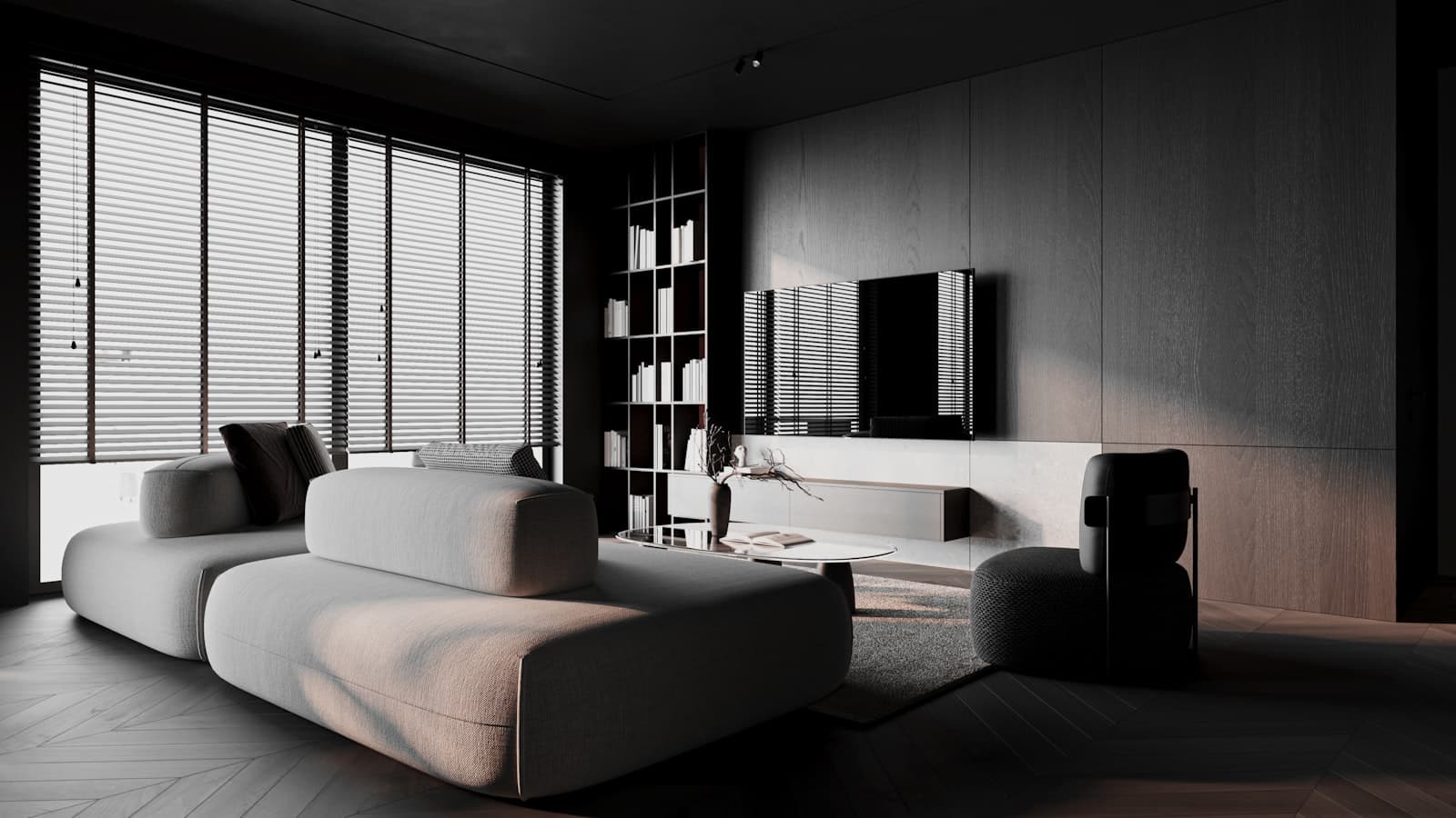 Sample apartment interior